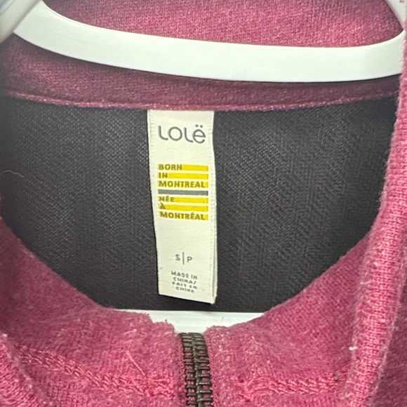 Lole Burgundy  Jacket - Picture 2 of 5